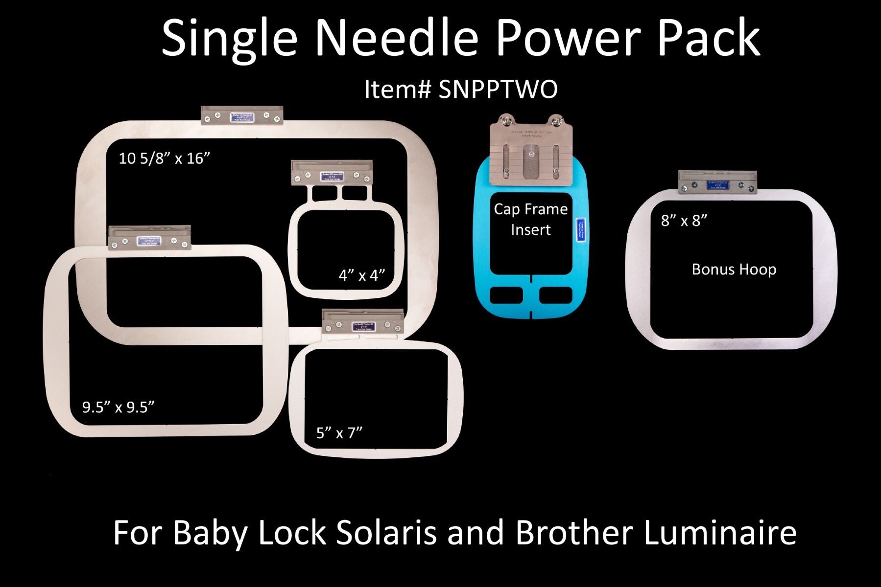 Durkee Power Pack 2 for Brother Luminaire and Baby Lock Solaris Machines