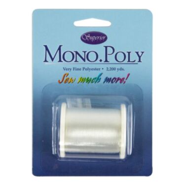 Superior Threads Invisible MonoPoly Polyester Thread 2200yds - Quality Sewing & Vacuum