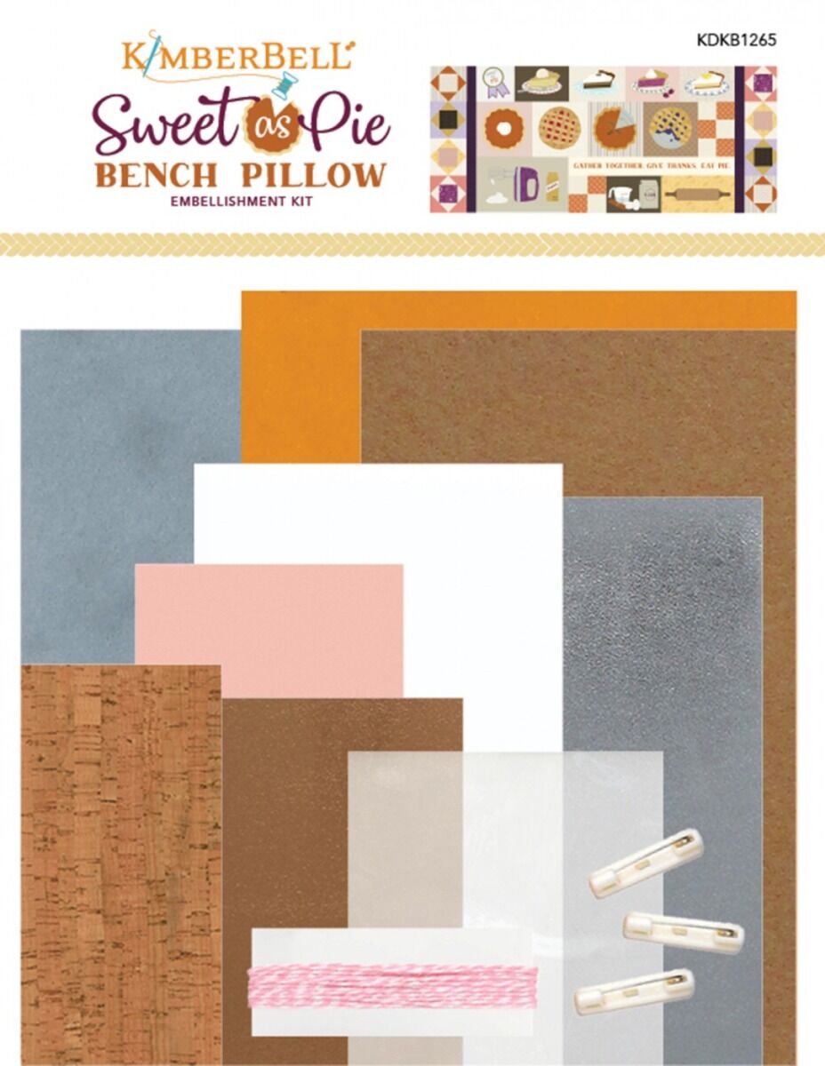 Kimberbell Sweet as Pie Pillow Embellishment Kit