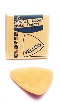 Clover Triangle Tailor's Chalk-Yellow